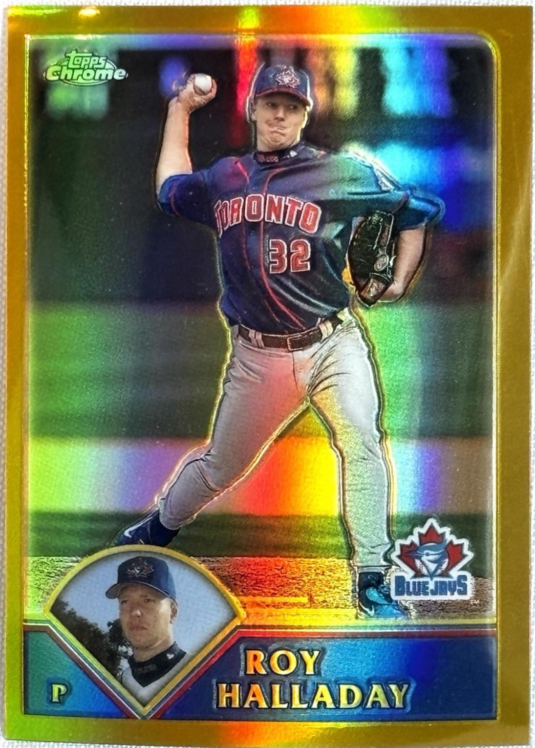 Roy Halladay [Gold Refractor] #115