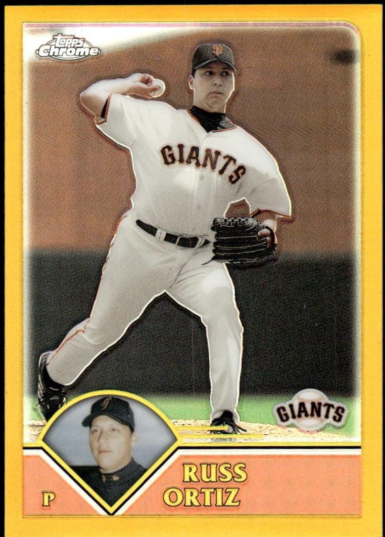 Russ Ortiz [Gold Refractor] #77