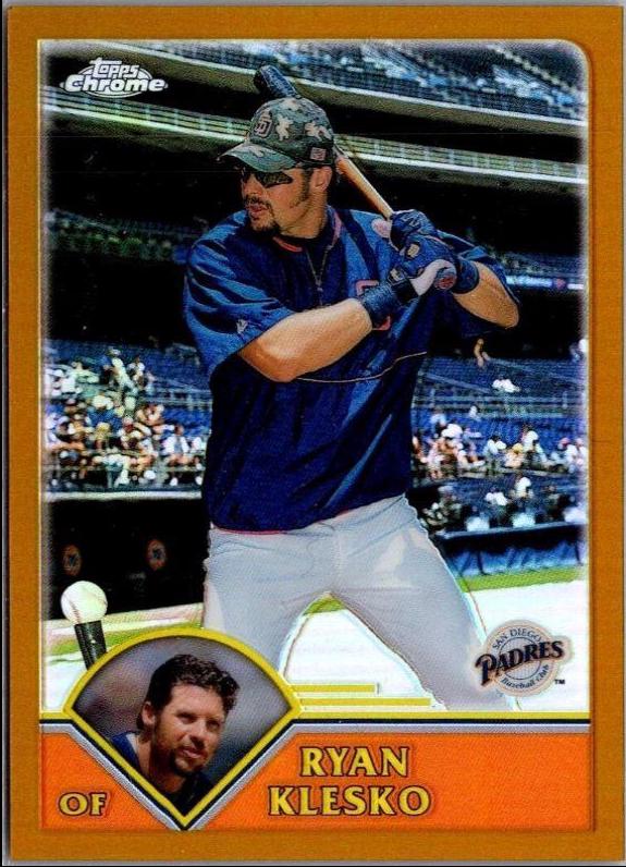 Ryan Klesko [Gold Refractor] #290