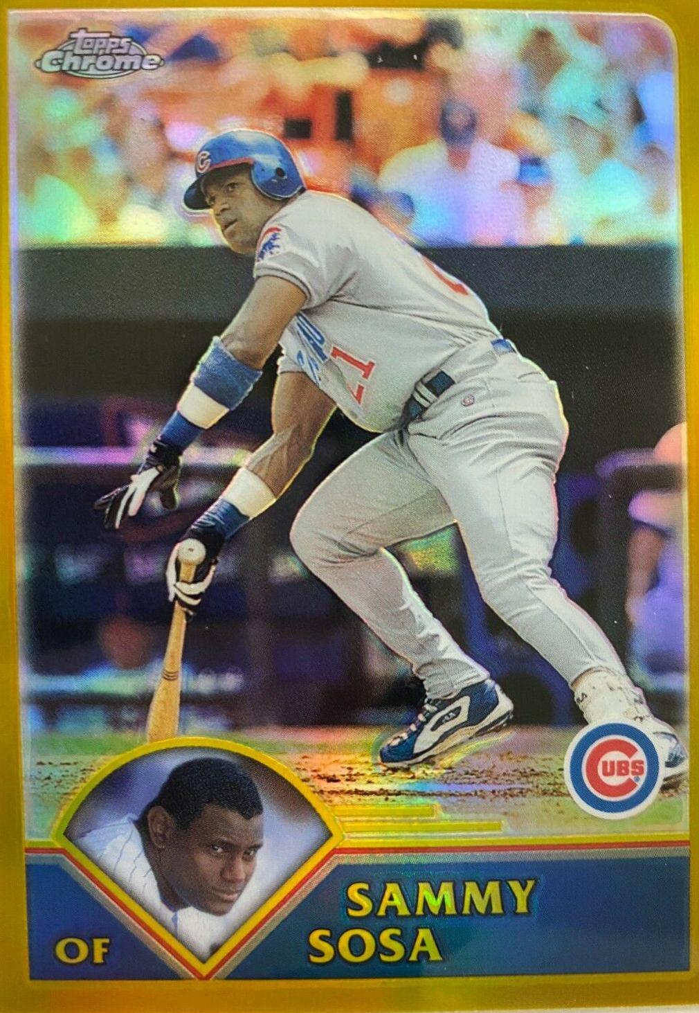 Sammy Sosa [Gold Refractor] #11