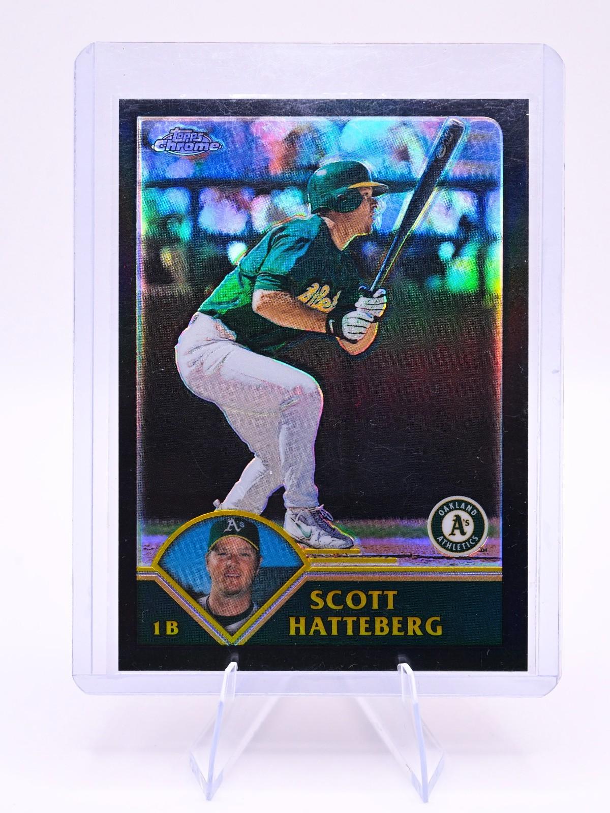 Scott Hatteberg [Black Refractor] #110