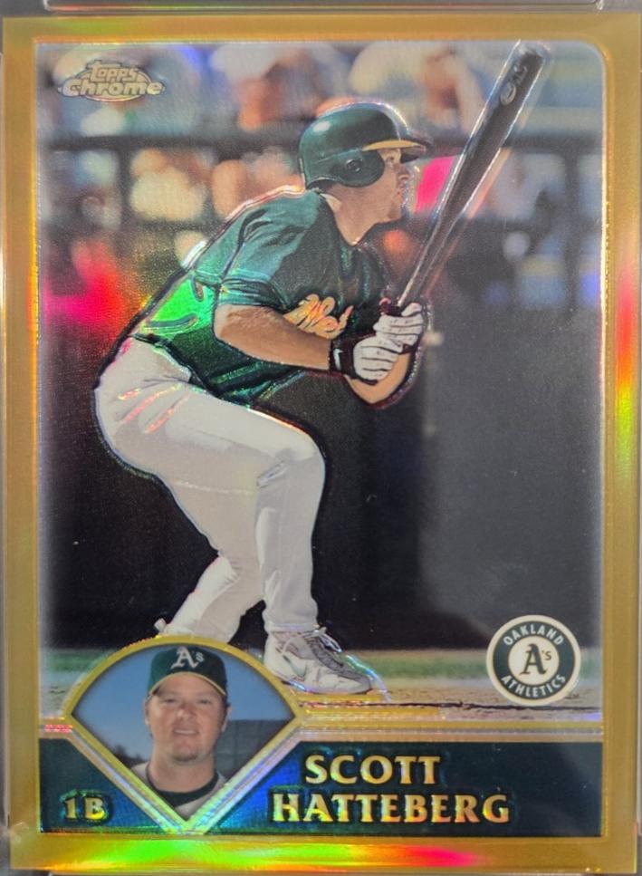 Scott Hatteberg [Gold Refractor] #110