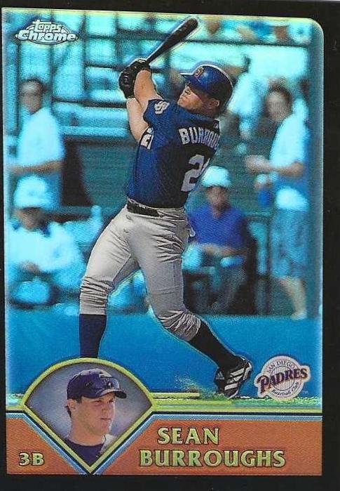 Sean Burroughs [Black Refractor] #198