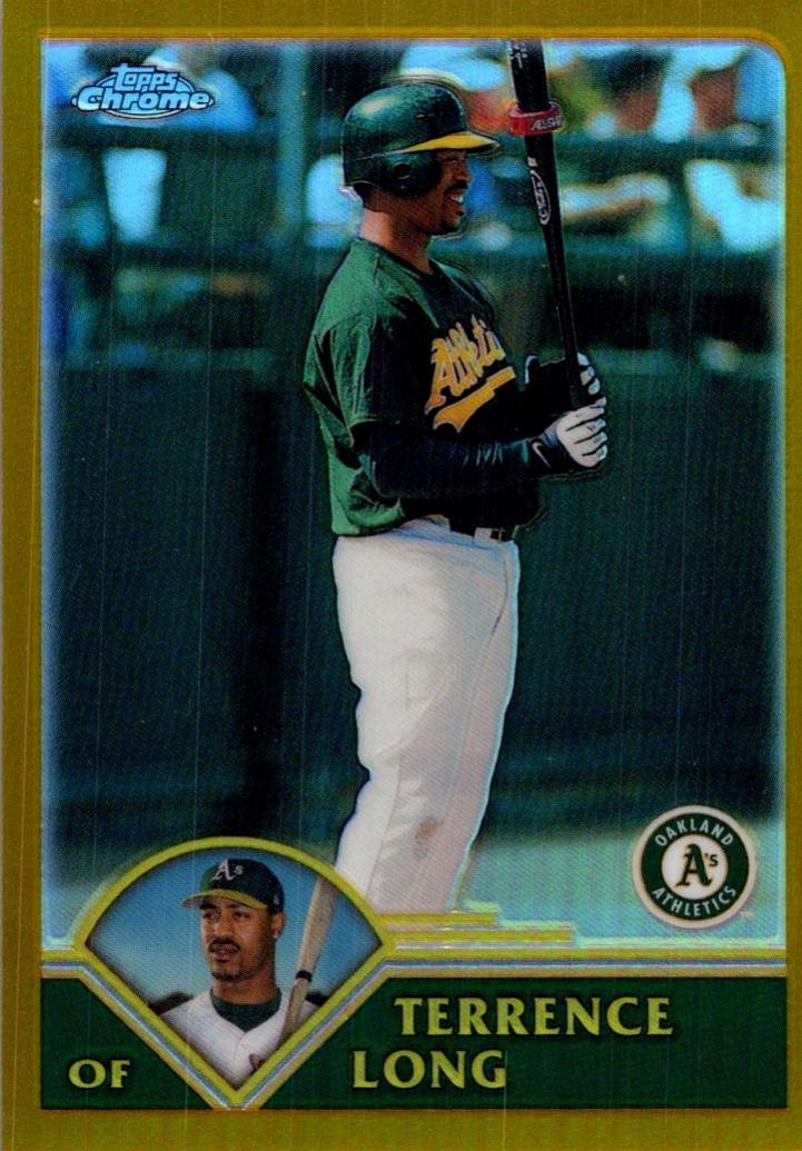 Terrence Long [Gold Refractor] #152