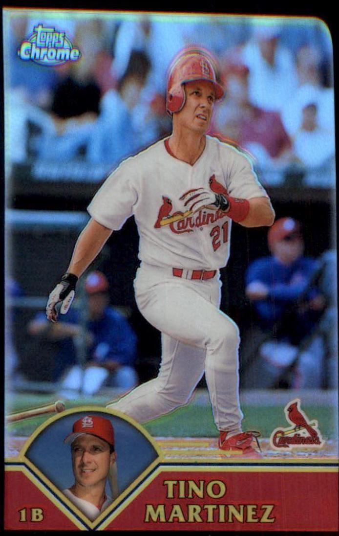 Tino Martinez [Black Refractor] #122