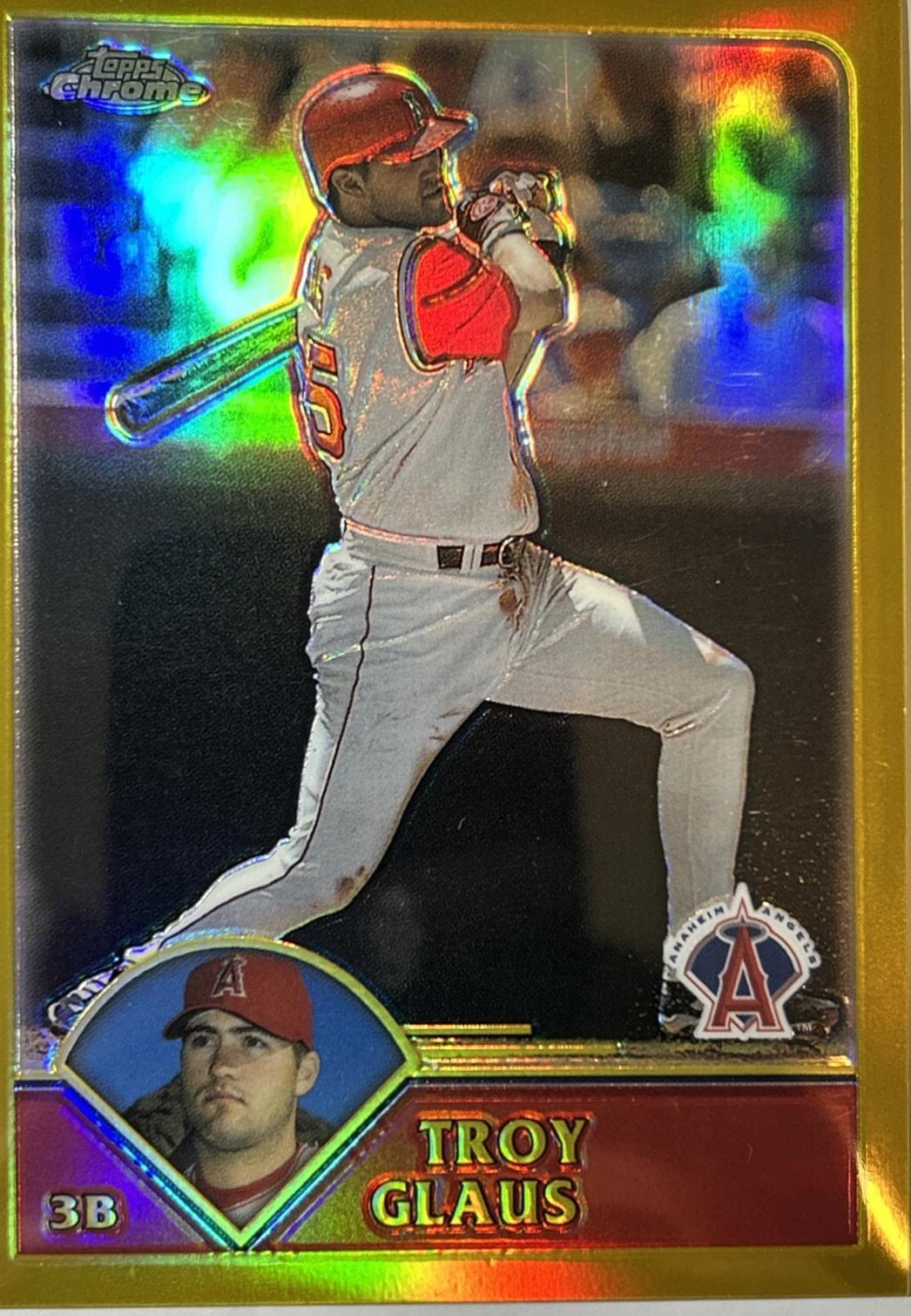Troy Glaus [Gold Refractor] #136