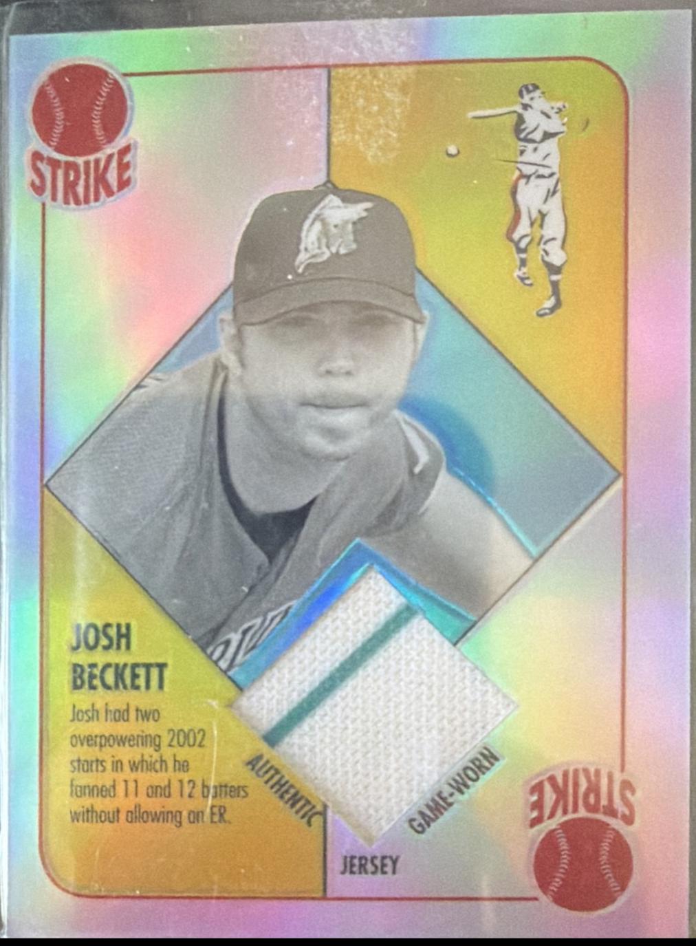 Josh Beckett #BBCR-JB