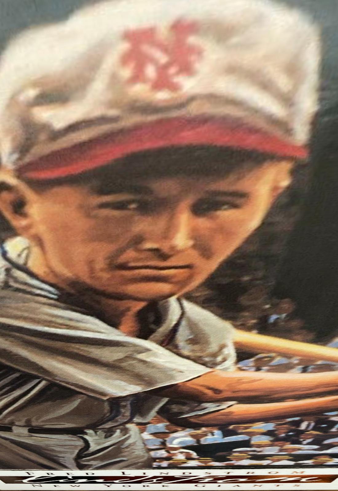Fred Lindstrom [Red Bill on Hat] #61