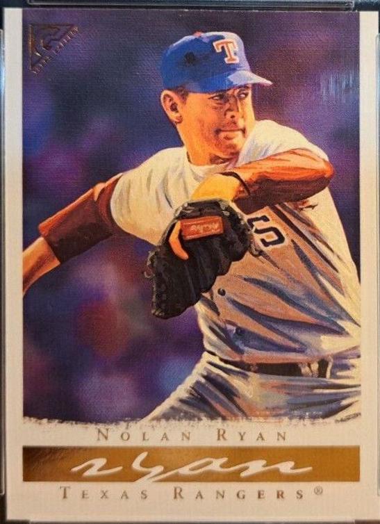 Nolan Ryan [Red Sleeves, Black Glove] #15