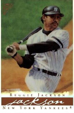 Reggie Jackson [Grass Background Refractor] #10