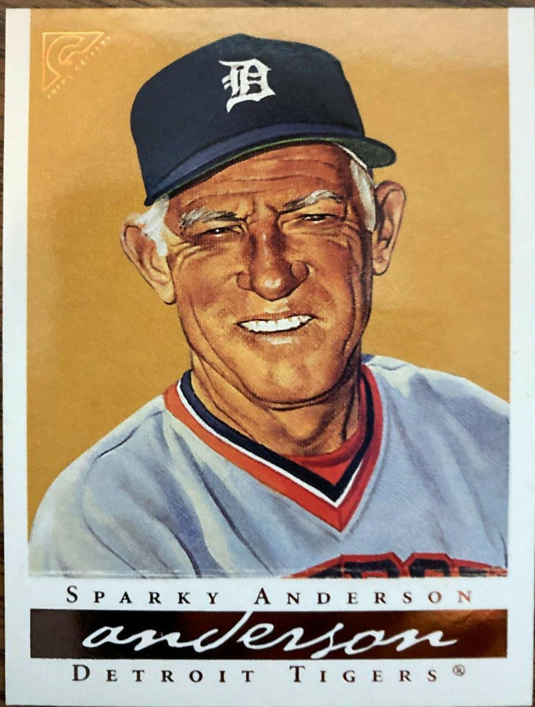 Sparky Anderson [Yellow Background] #73