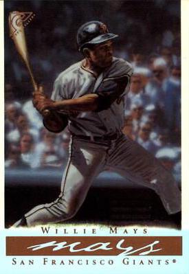 Willie Mays [Bleachers Background Refractor] #1