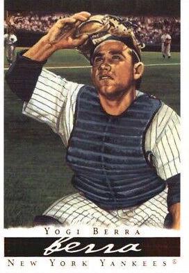 Yogi Berra [Navy Chest Protector] #60