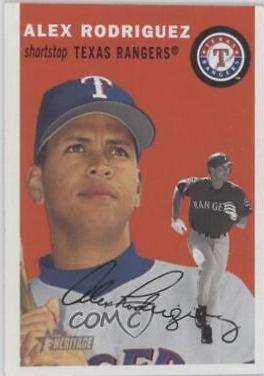 Alex Rodriguez [Red Background] #1