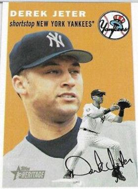 Derek Jeter [Orange Background] #10