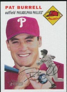 Pat Burrell [Vintage Logo] #11
