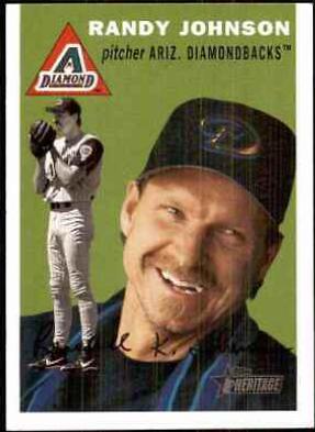 Randy Johnson [Green Background] #80