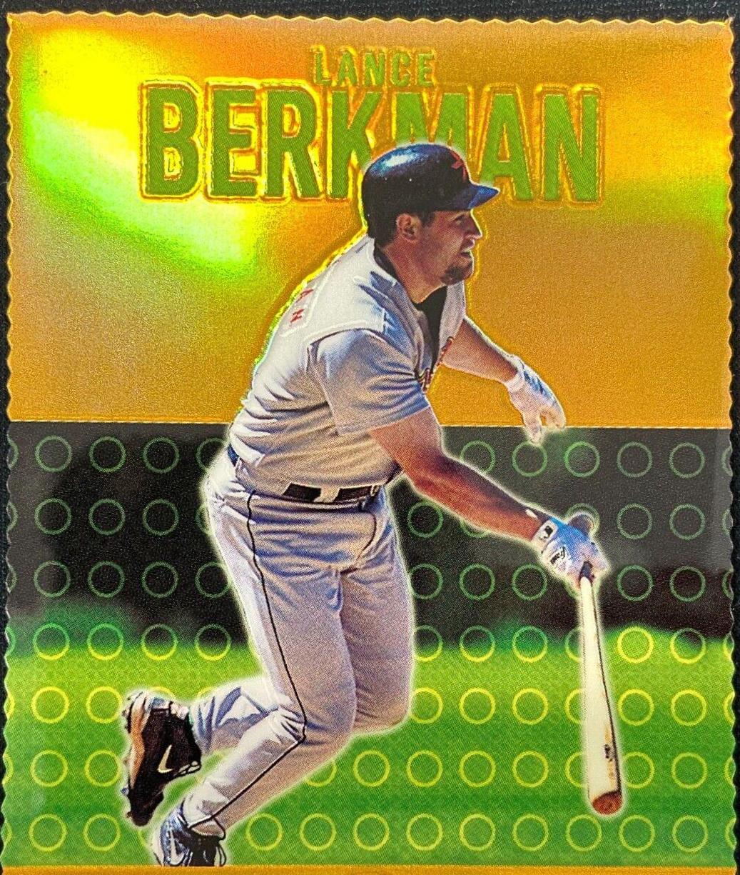 Lance Berkman [Gold Refractor] #15