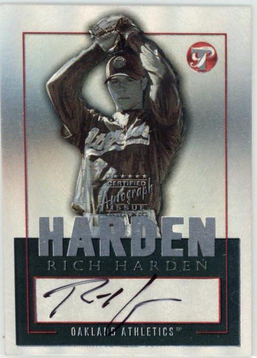 Rich Harden [Personal Endorsements] #TPA-RJH