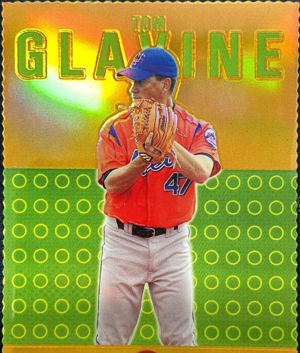 Tom Glavine [Gold Refractor] #49