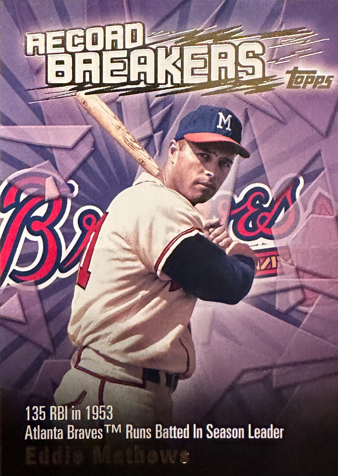 Eddie Mathews #RB-EM