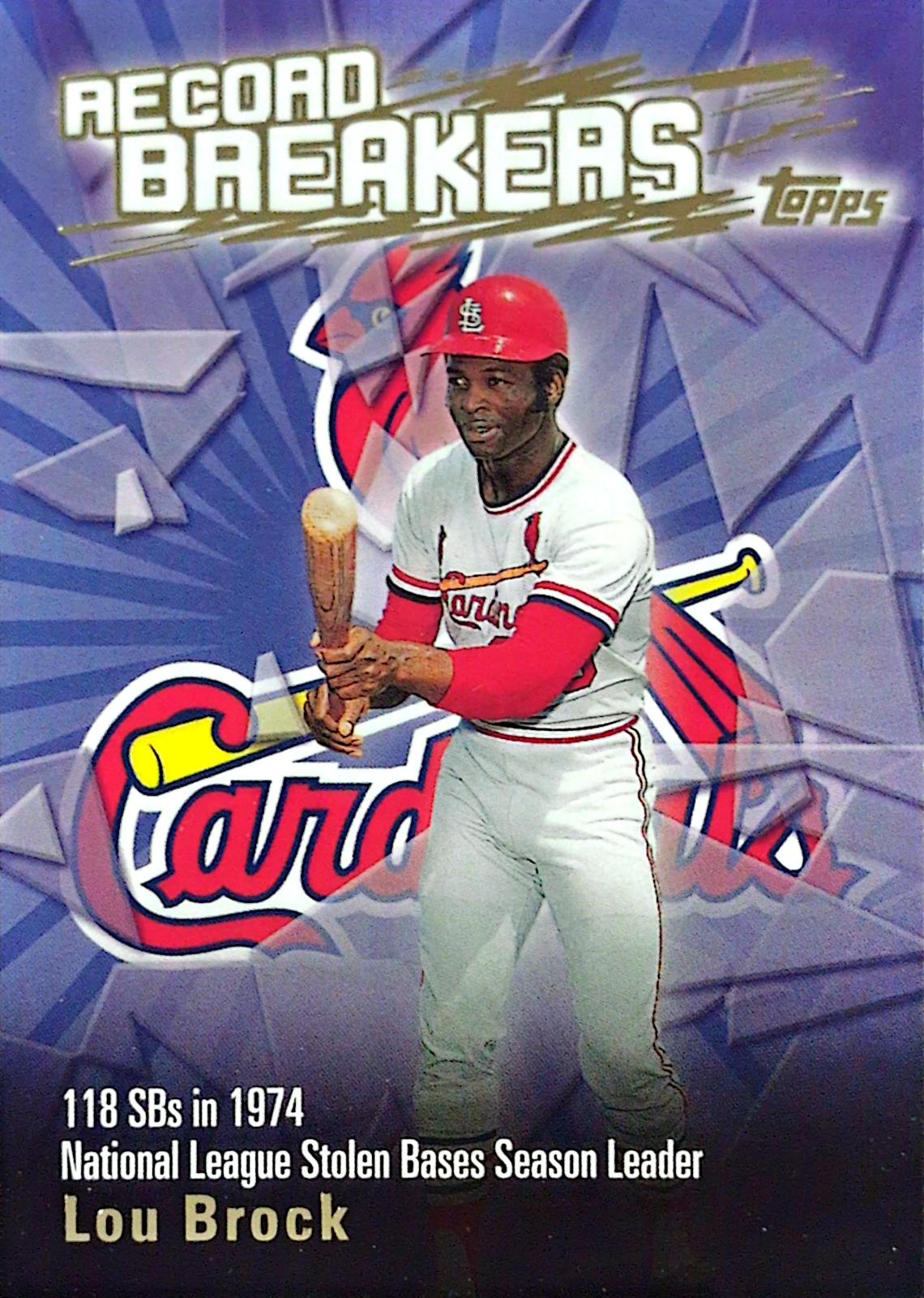 Lou Brock #RB-LB