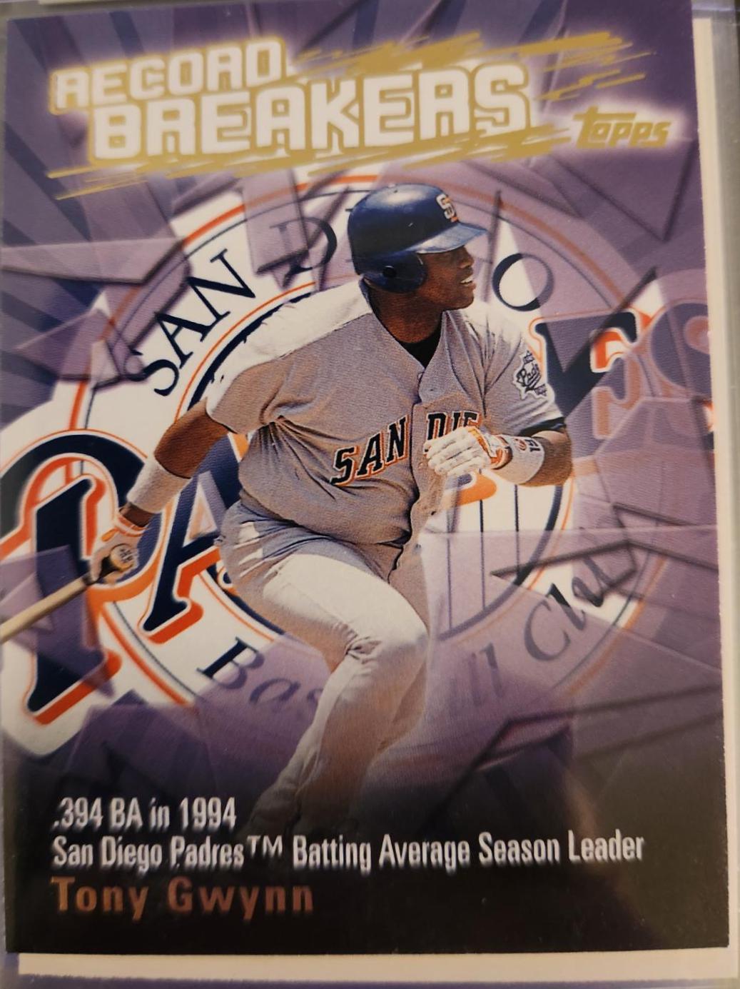Tony Gwynn #RB-TGW