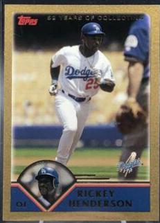 Rickey Henderson [Gold] #T73