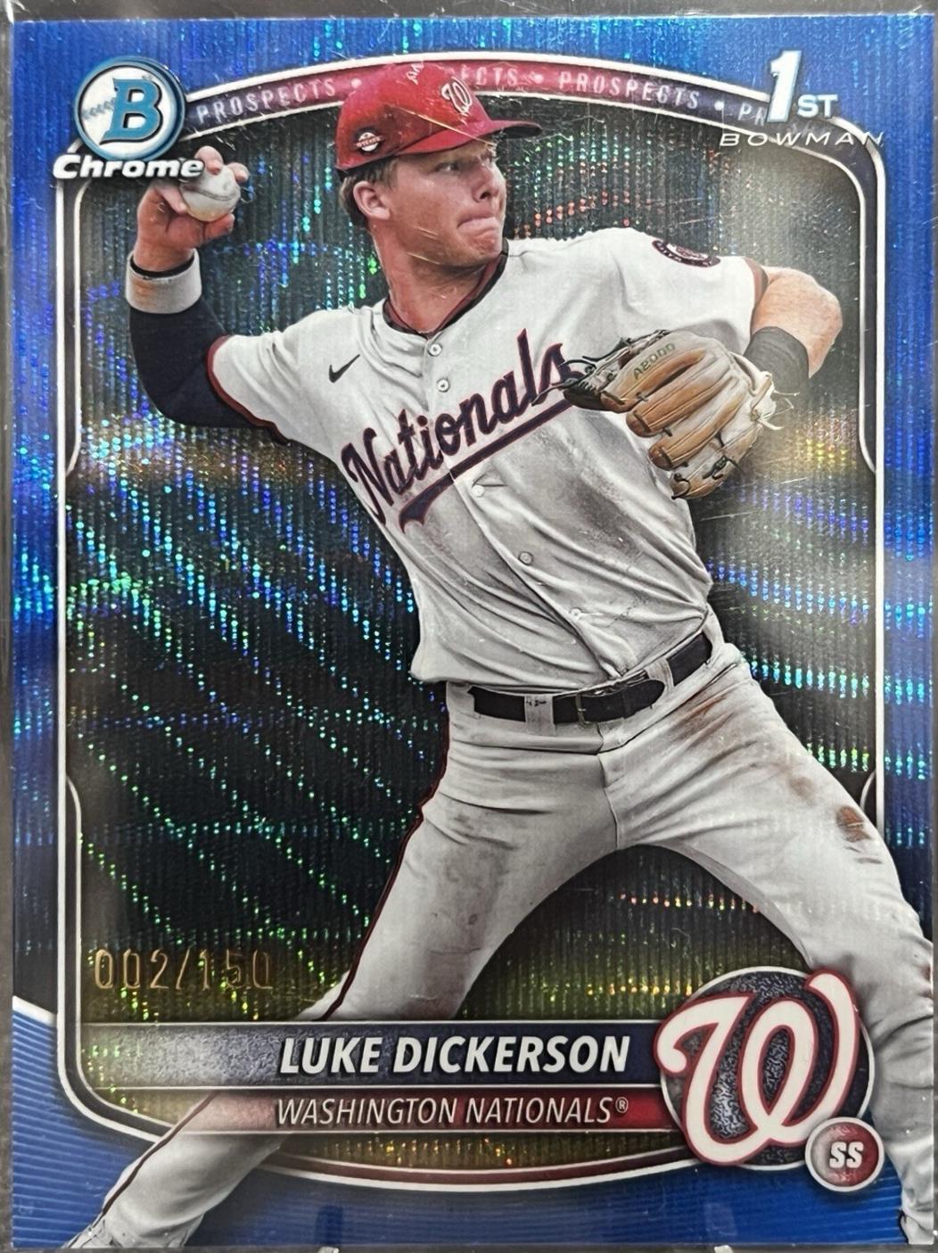 Luke Dickerson [Blue Mega Refractor] #BCP-218