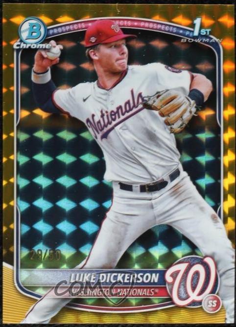 Luke Dickerson [Gold Geometric] #BCP-218