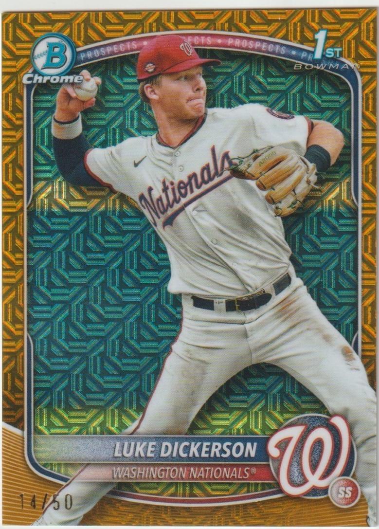 Luke Dickerson [Gold Mega Refractor] #BCP-218