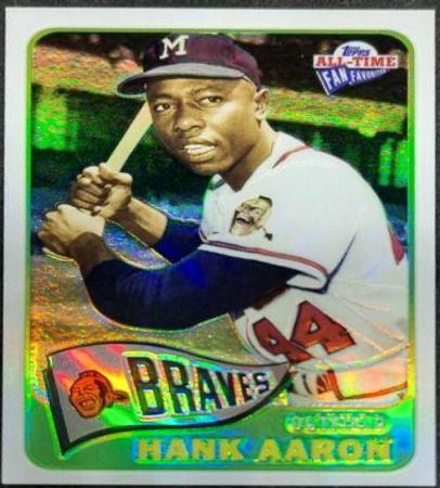 Hank Aaron [Refractor] #50