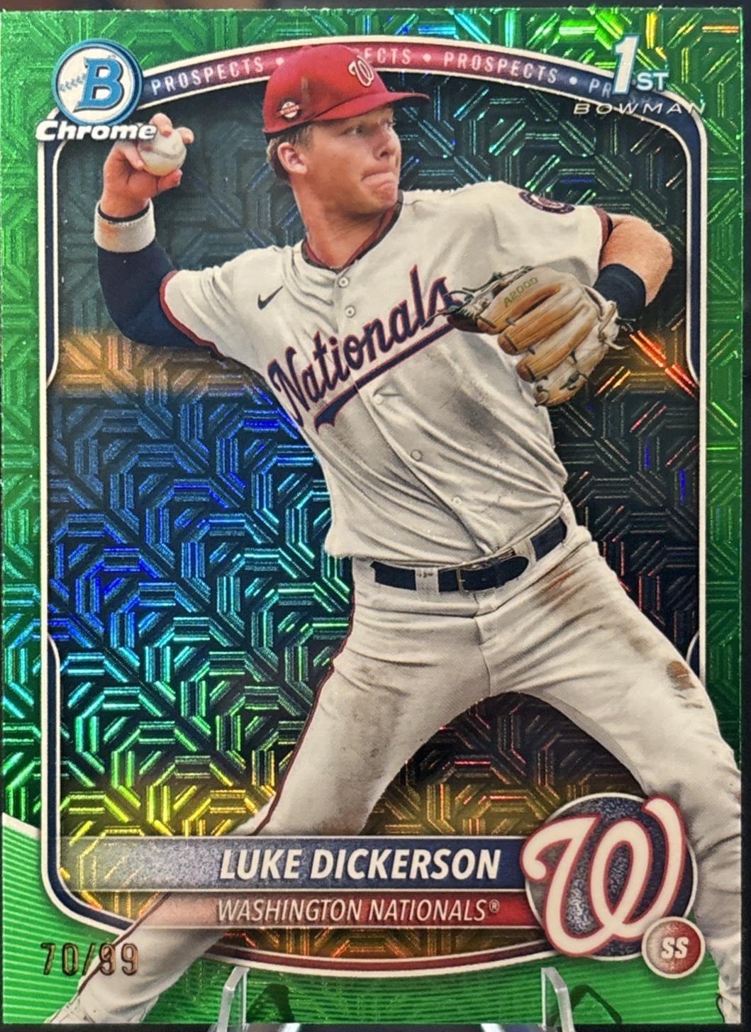 Luke Dickerson [Green Mega Refractor] #BCP-218