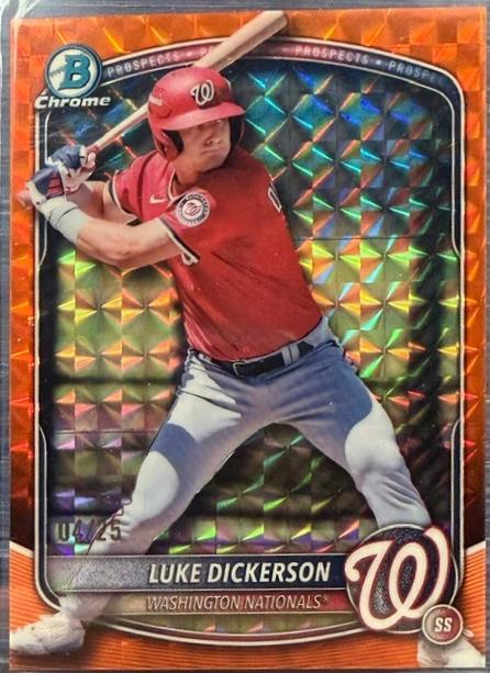 Luke Dickerson [Orange Geometric] #BCP-218