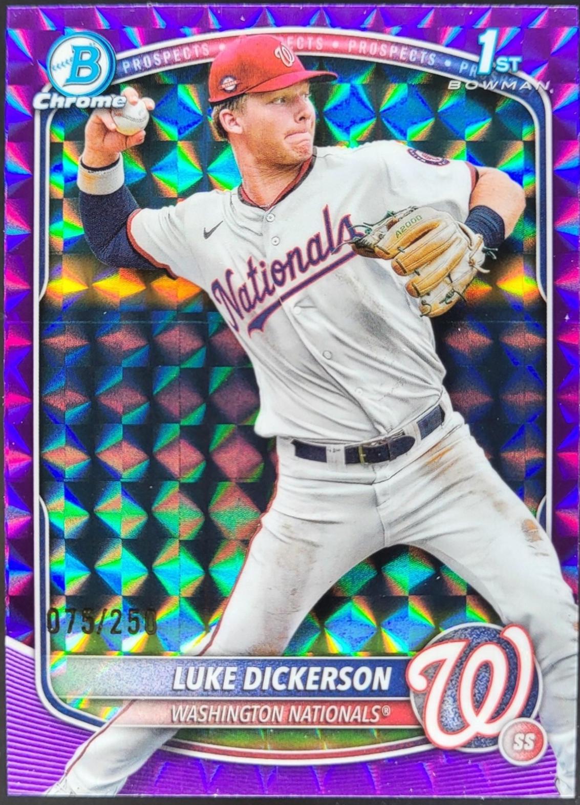 Luke Dickerson [Purple Geometric] #BCP-218