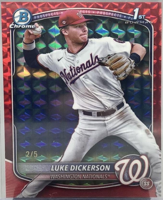 Luke Dickerson [Red Geometric] #BCP-218