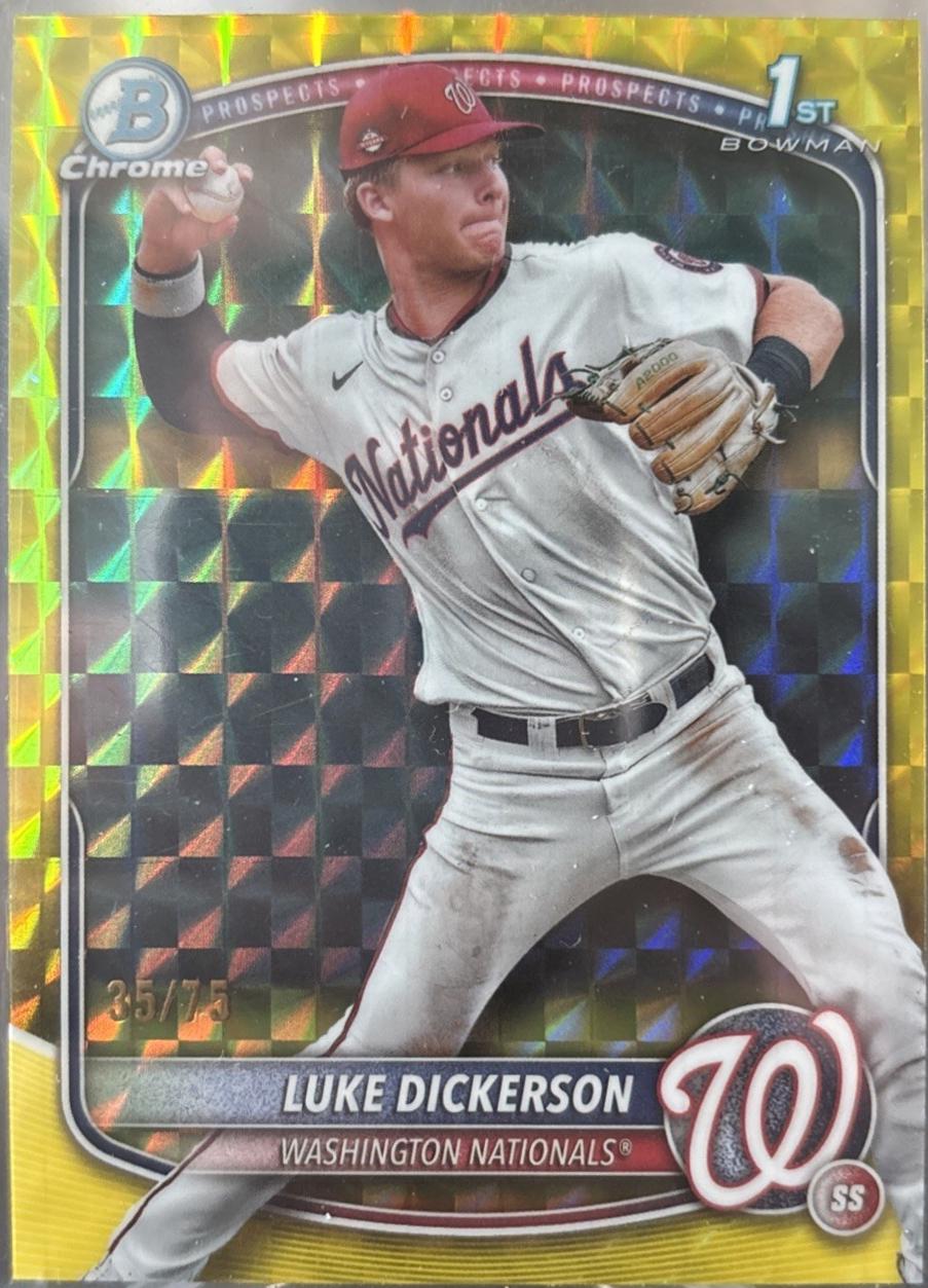 Luke Dickerson [Yellow Geometric] #BCP-218