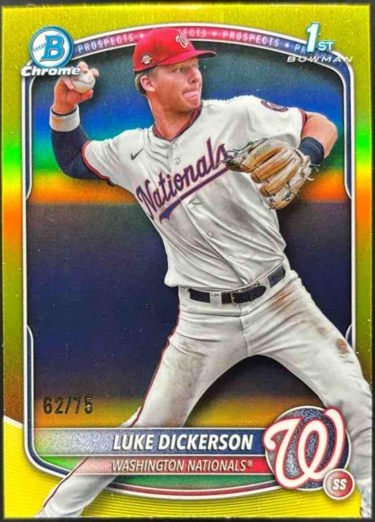 Luke Dickerson [Yellow Mega Refractor] #BCP-218