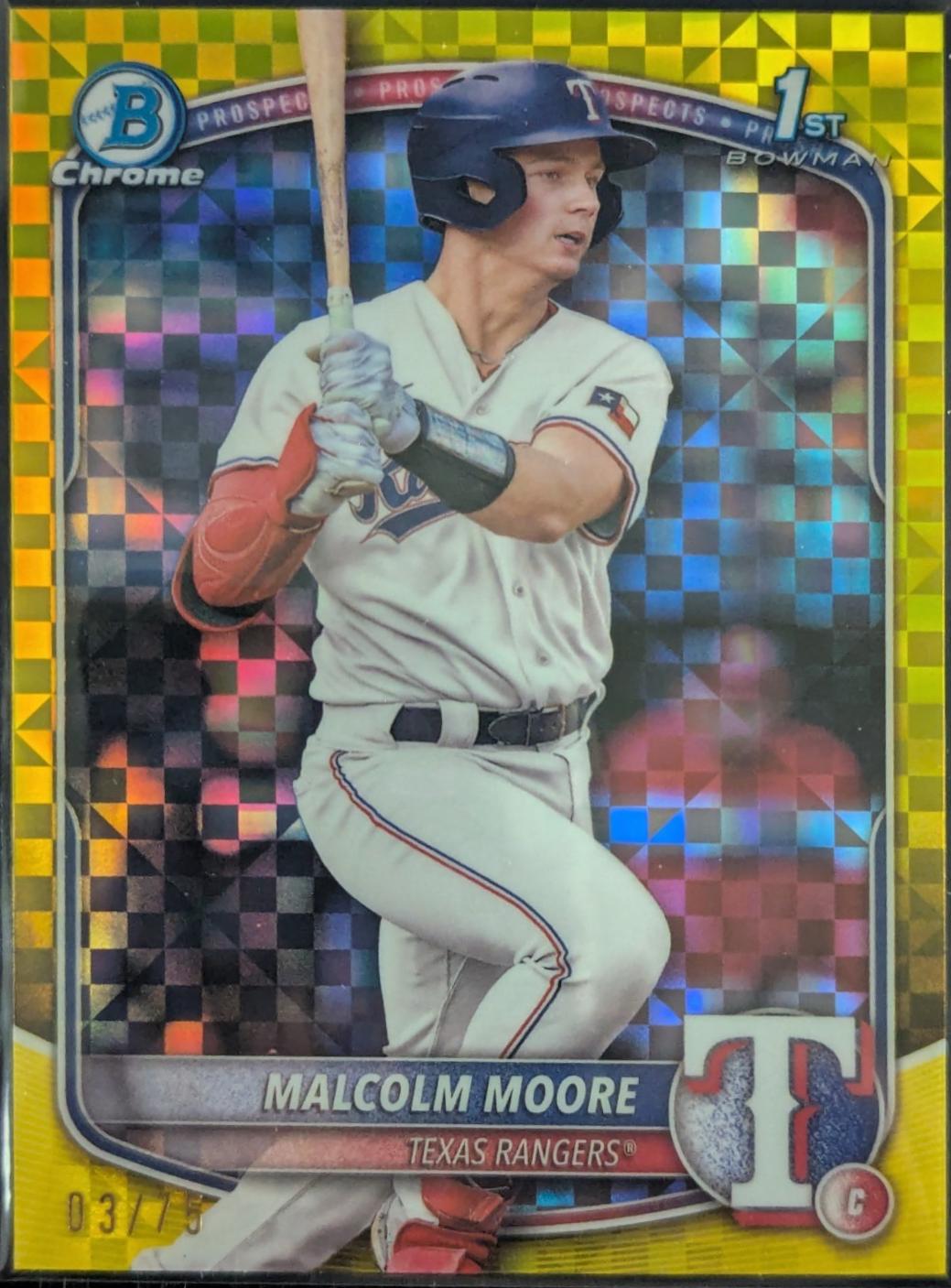 Malcolm Moore [Yellow X-Fractor] #BCP-129