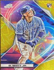Bobby Witt Jr. [Gold Interstellar Refractor] #162