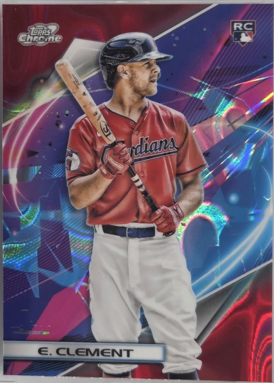 Ernie Clement [Red Flare Refractor] #126