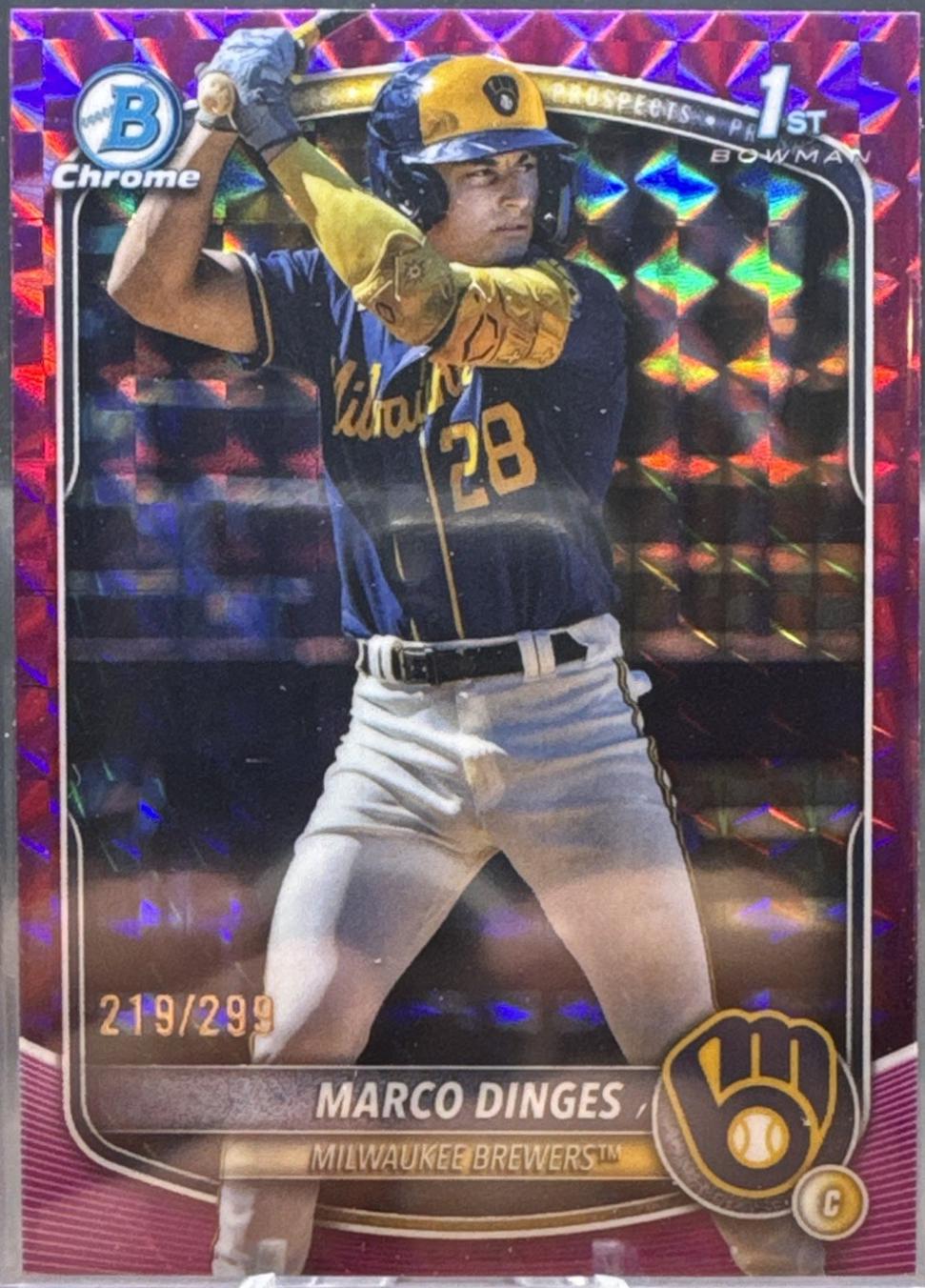 Marco Dinges [Fuchsia Geometric] #BCP-183