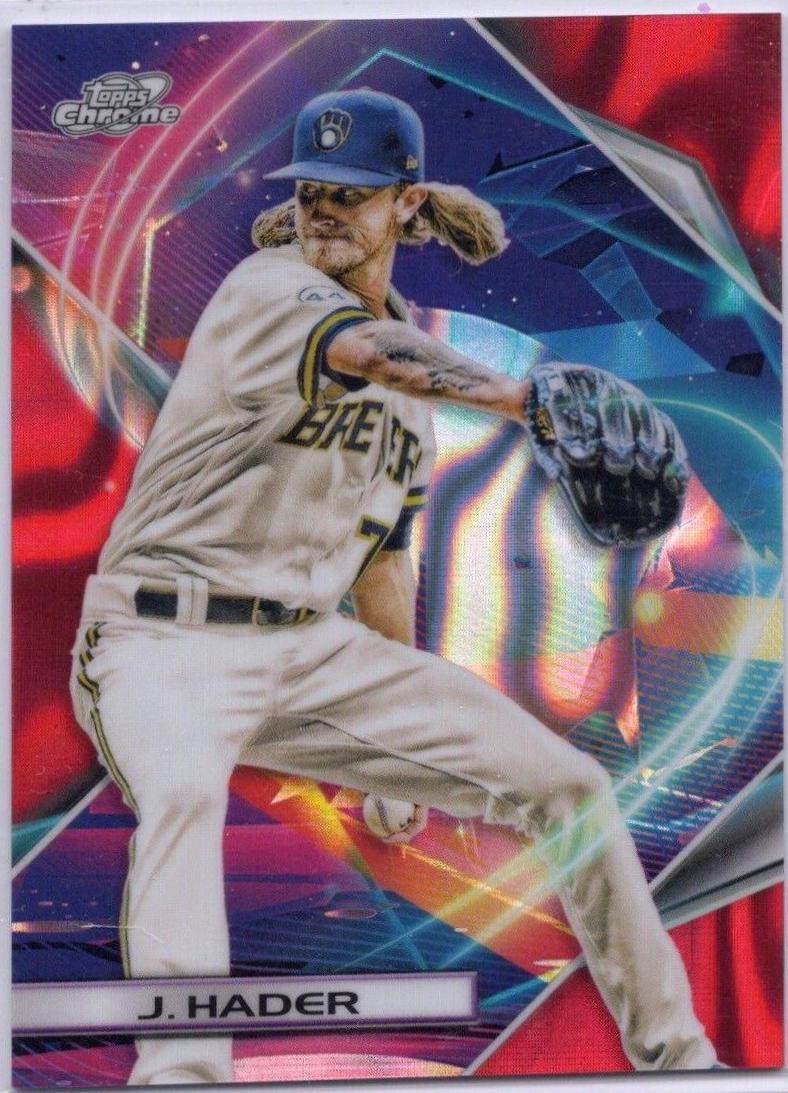 Josh Hader [Red Flare Refractor] #75