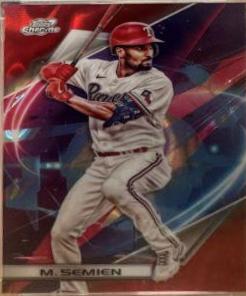 Marcus Semien [Red Flare Refractor] #24