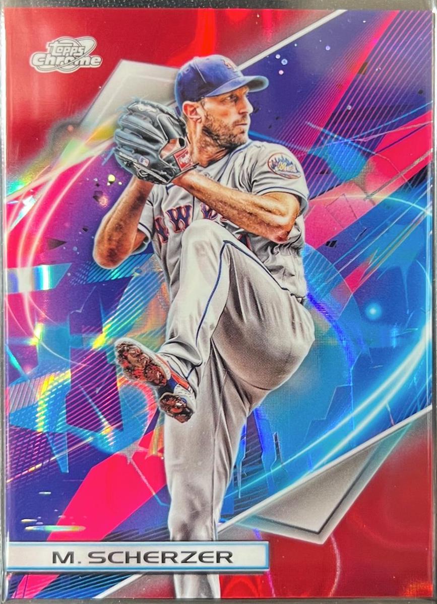 Max Scherzer [Red Flare Refractor] #83