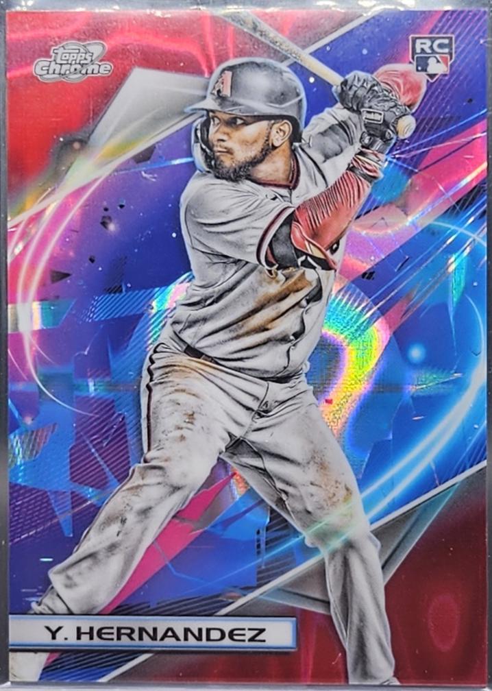 Yonny Hernandez [Red Flare Refractor] #57
