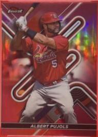 Albert Pujols [Red Refractor] #114
