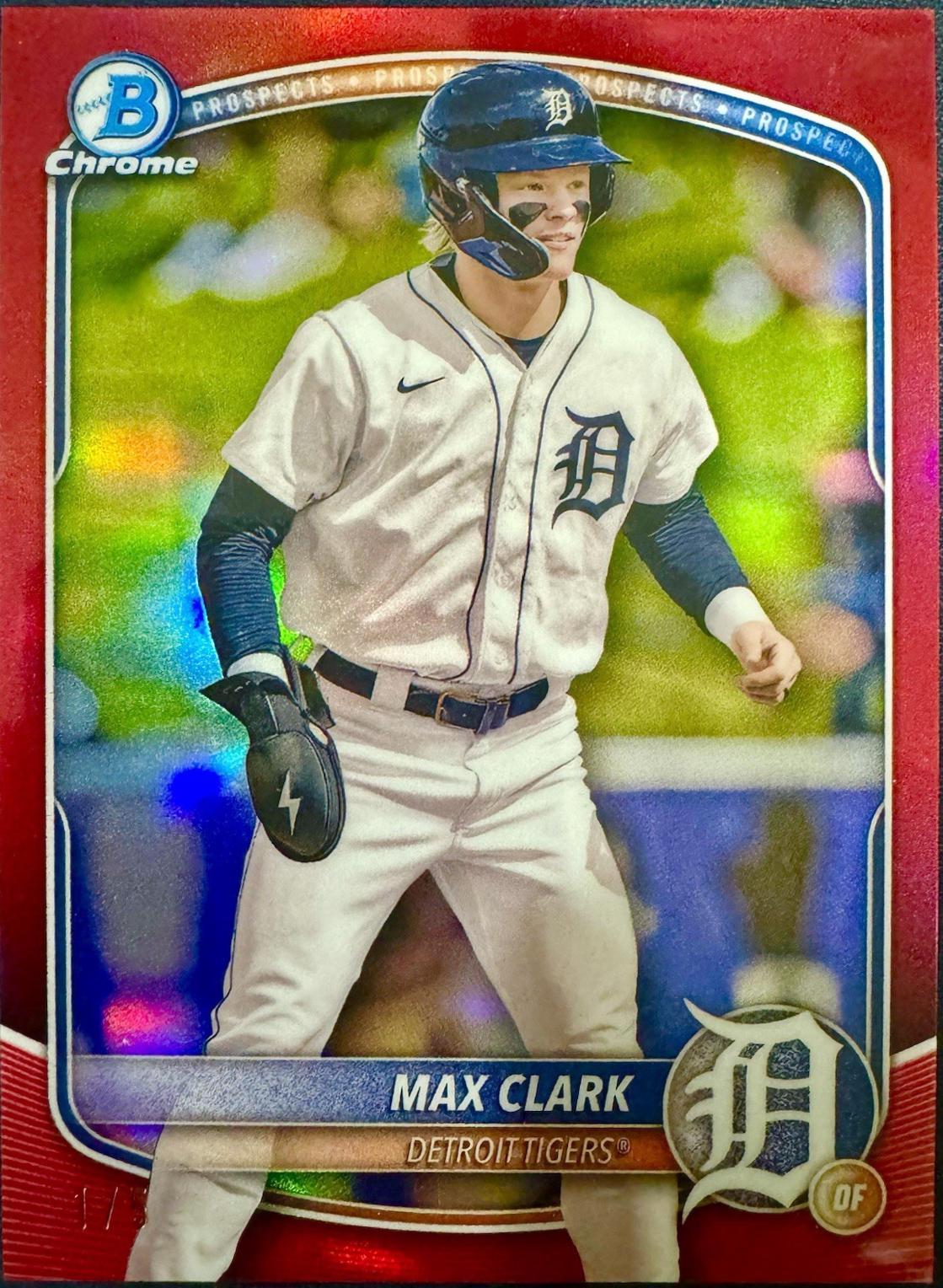 Max Clark [Red Refractor] #BCP-24
