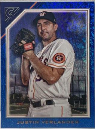 Justin Verlander [Blue Pattern] #122