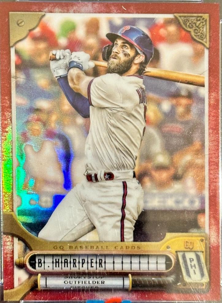 Bryce Harper [Chrome Red] #272